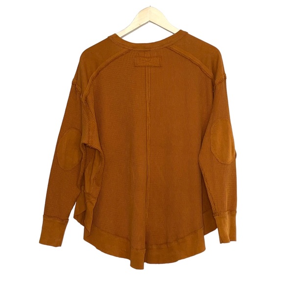 Free People Owen Oversized Thermal Top - Picture 7 of 16